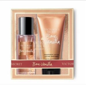 VICTORIA SECRET BARE VANILLA MIST & LOTION GIFT SET
