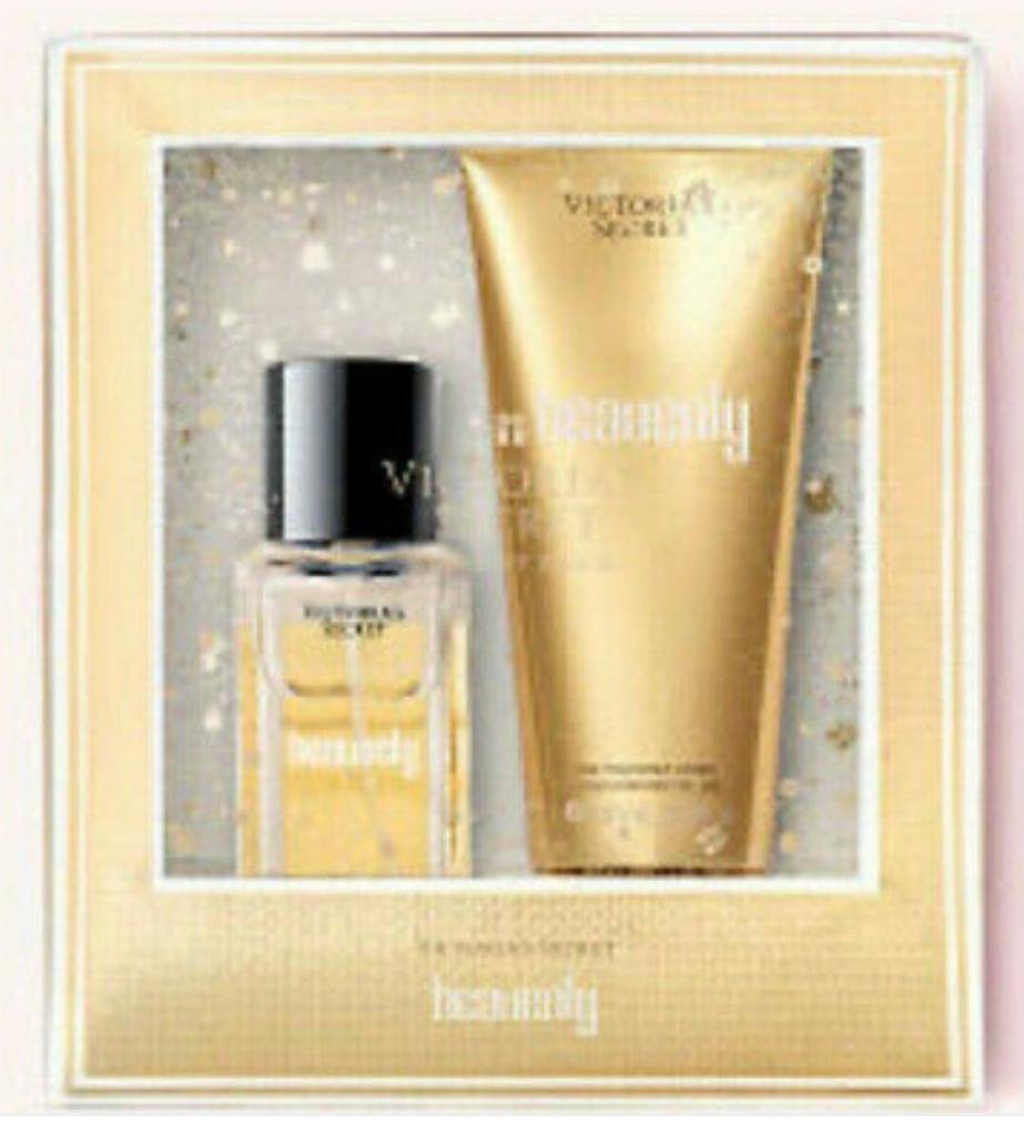 VICTORIA SECRET HEAVENLY MIST AND BODY LOTION