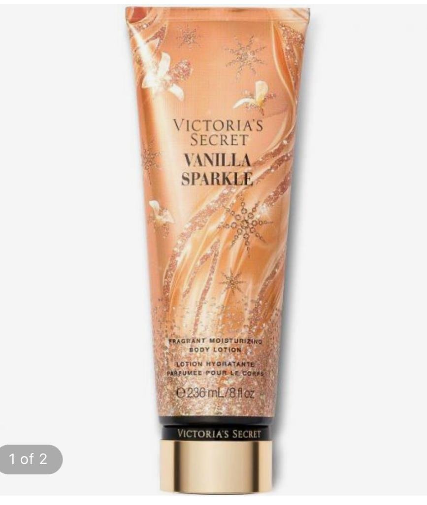 VICTORIA SECRET VANILLA SPARKLE BODY CREAM