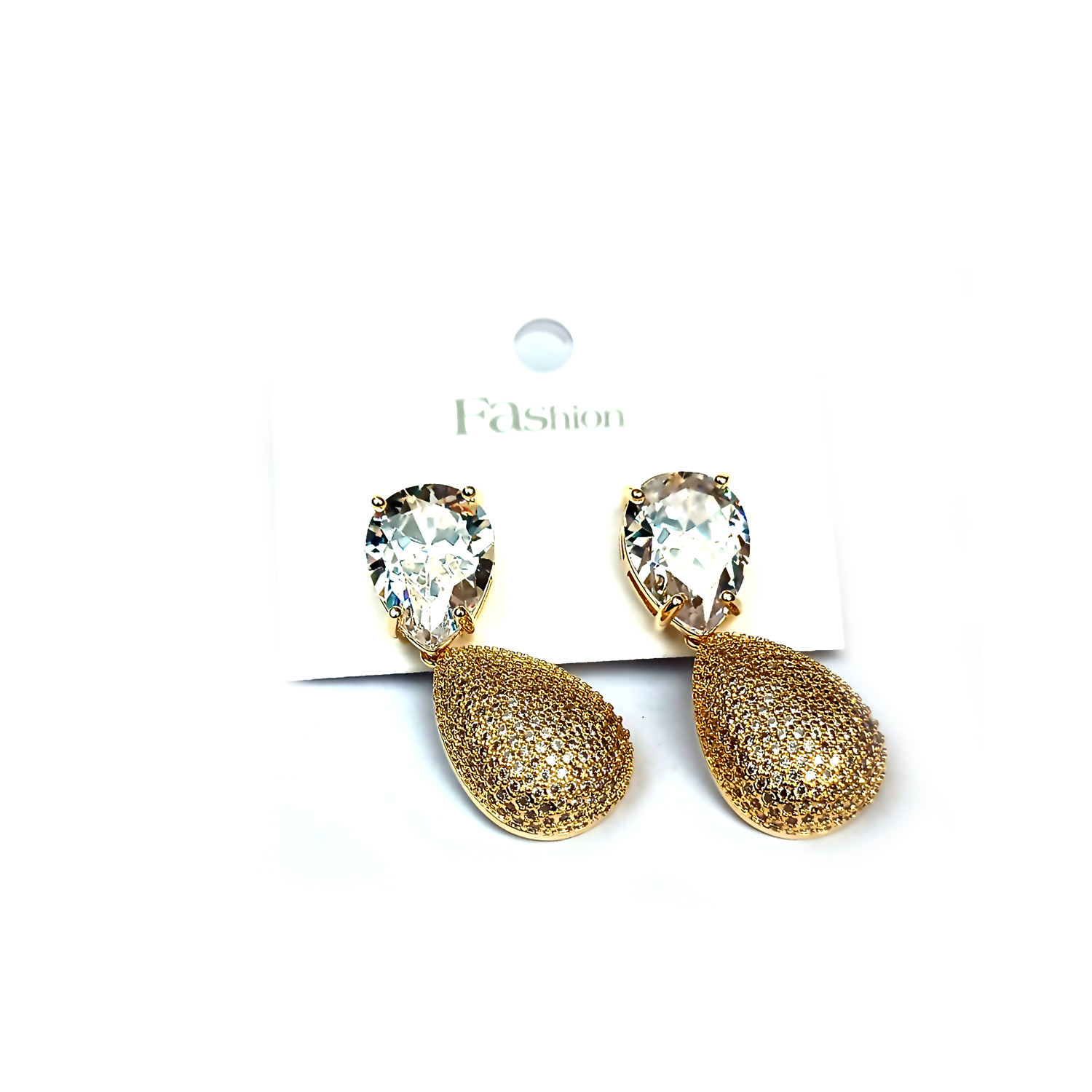 Gold Plated Luxury Fashion Earring - Image 2