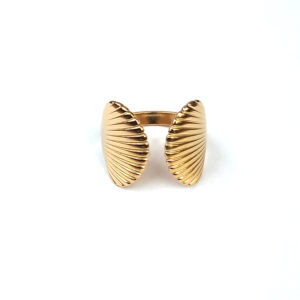 Vintage Shell Gold Ring