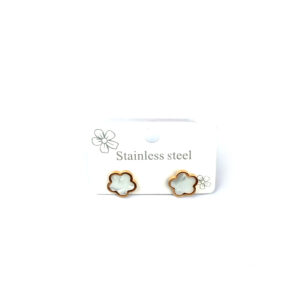 White Pearl Stainless Steel Pearl