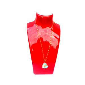 Turquoise and Gold Ladies Necklace