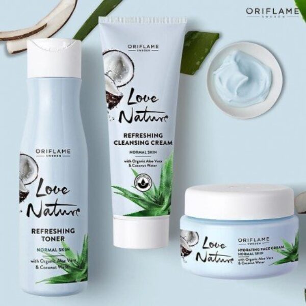 Love Nature Hydrating skincare SET for Normal Skin