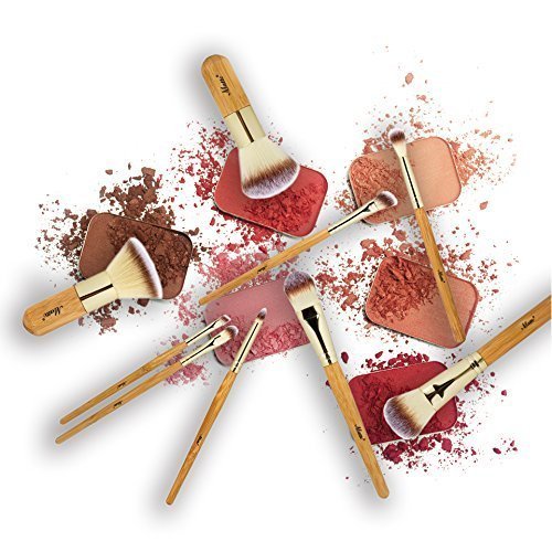 MATTO MAKEUP BRUSHES 9-PIECE WITH TRAVEL MAKEUP BRUSH - Image 5