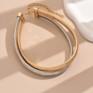 Ladies Necklace Chocker Stainless Steel