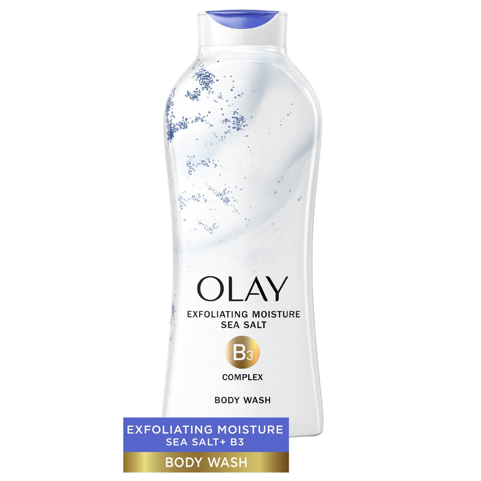 OLAY DAILY EXFO WITH SEA SALTS BODY WASH