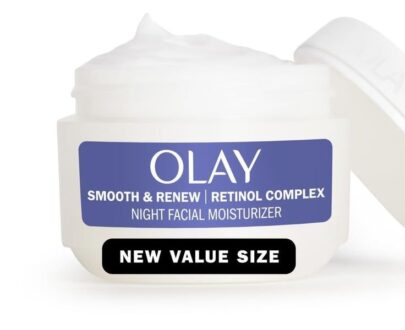 OLAY SMOOTH & RENEW  RETINOL COMPLEX NIGHT FACIAL MOISTURISER