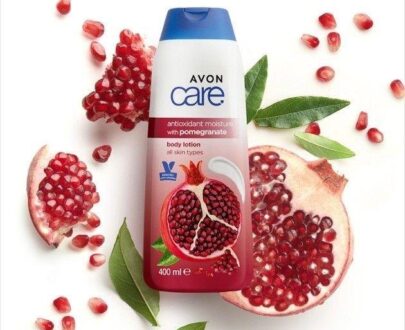 AVON CARE ANTIOXIDANT MOISTURE POMEGRANATE LOTION