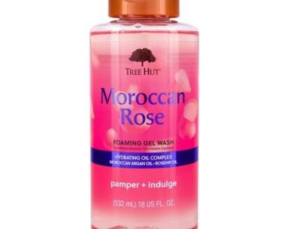 TREE HUT MOROCCAN ROSE FOAMING GEL WASH