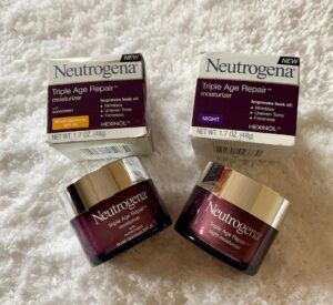 Neutrogena Triple Age Repair Day & Night Moisturizer Skin Care Set