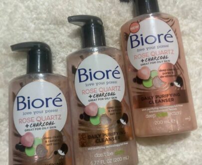 Biore Rose Quartz-Daily Purifying cleanser