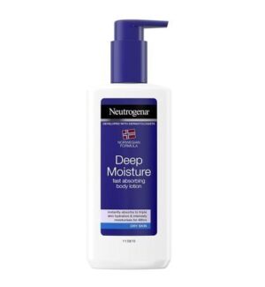 Neutrogena Deep Moisture Fast Absorbing Body Lotion 250 ml 24 Hour Moisturisation