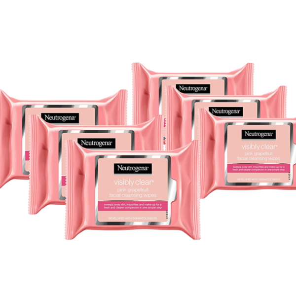 Neutrogena Visible Clear Facial Cleansing (6 pack)