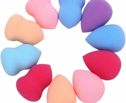 Makeup Sponges-10pcs New Pro Beauty Makeup Blender Foundation