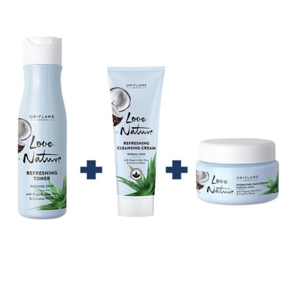 Love Nature Hydrating skincare SET for Normal Skin