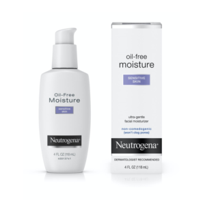 Neutrogena Oil Free Facial Moisturizer for sensitive skin 4 Fl oz