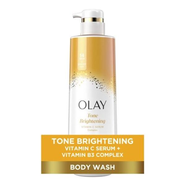 OLAY TONE BRIGHTENING VIT C SERUM COMPLEX BODY WASH 20FL 0Z
