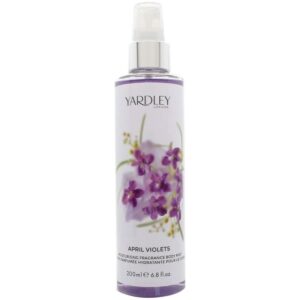 YARDLEY APRIL VIOLETS MOISTURISING BODY MIST 200ML