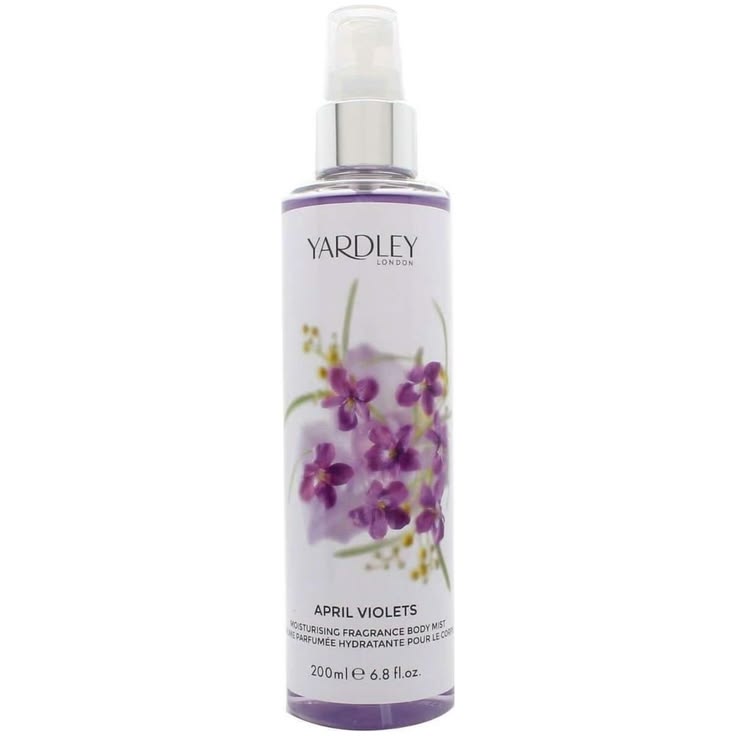YARDLEY APRIL VIOLETS MOISTURISING BODY MIST 200ML