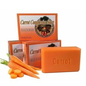 Carrot Complexion Bar Soap 3pcs