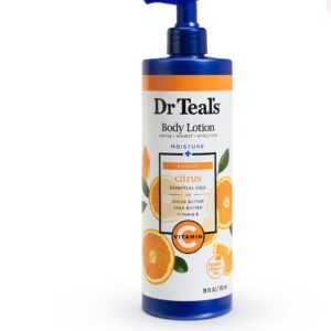 DR TEALS BODY LOTION CITRUS ESSENTIAL OILS 532ML