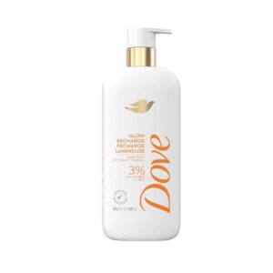 DOVE GLOW RECHARGE 3% BRIGHTENING BODY WASH 547ML