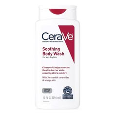 CERAVE SOOTHING BODY WASH 296ML