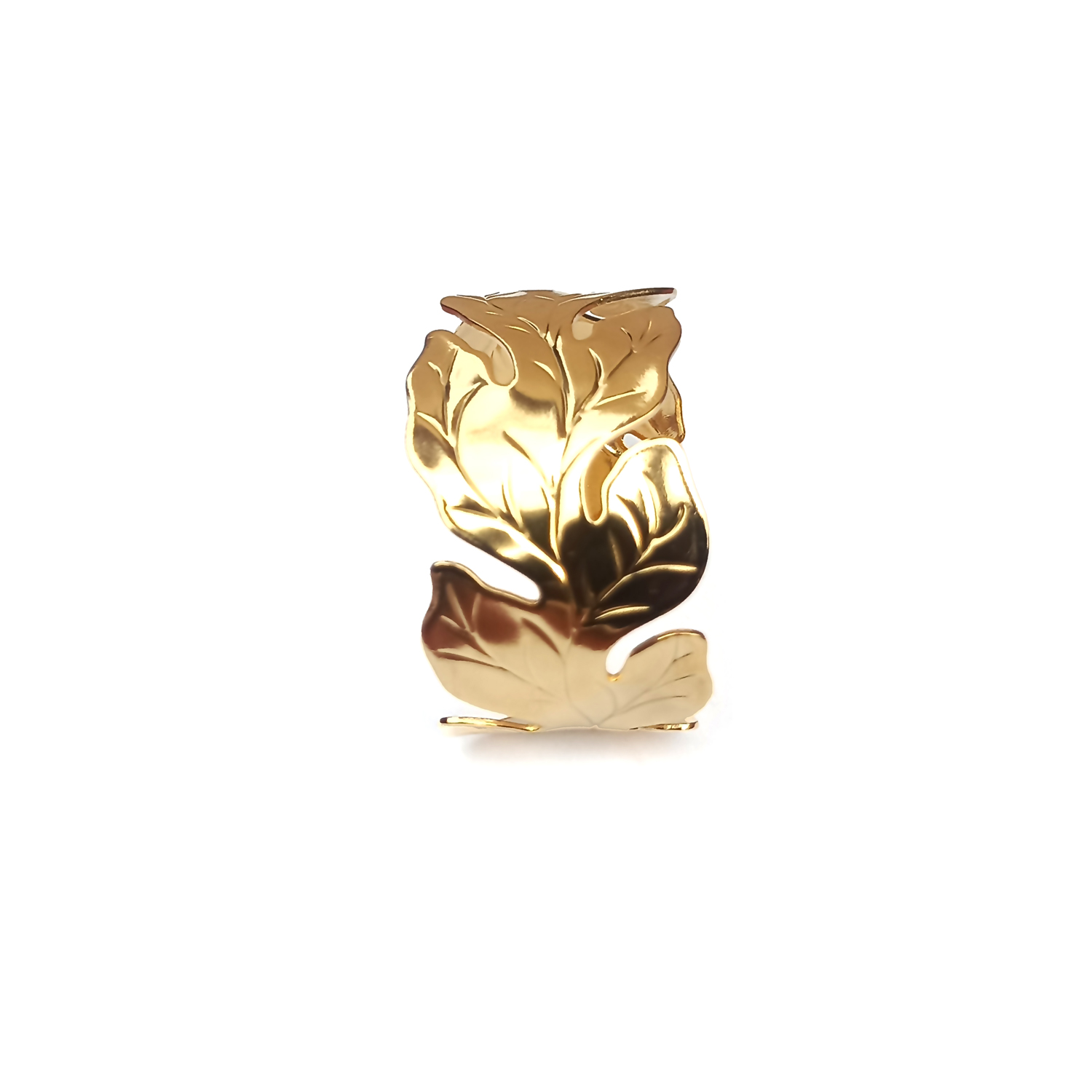 Floral Pattern Statement Bracelet - Image 3