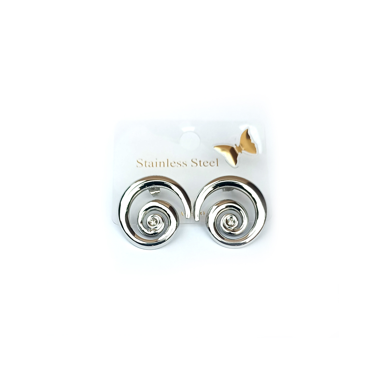 Helix Steel Stud Earrings
