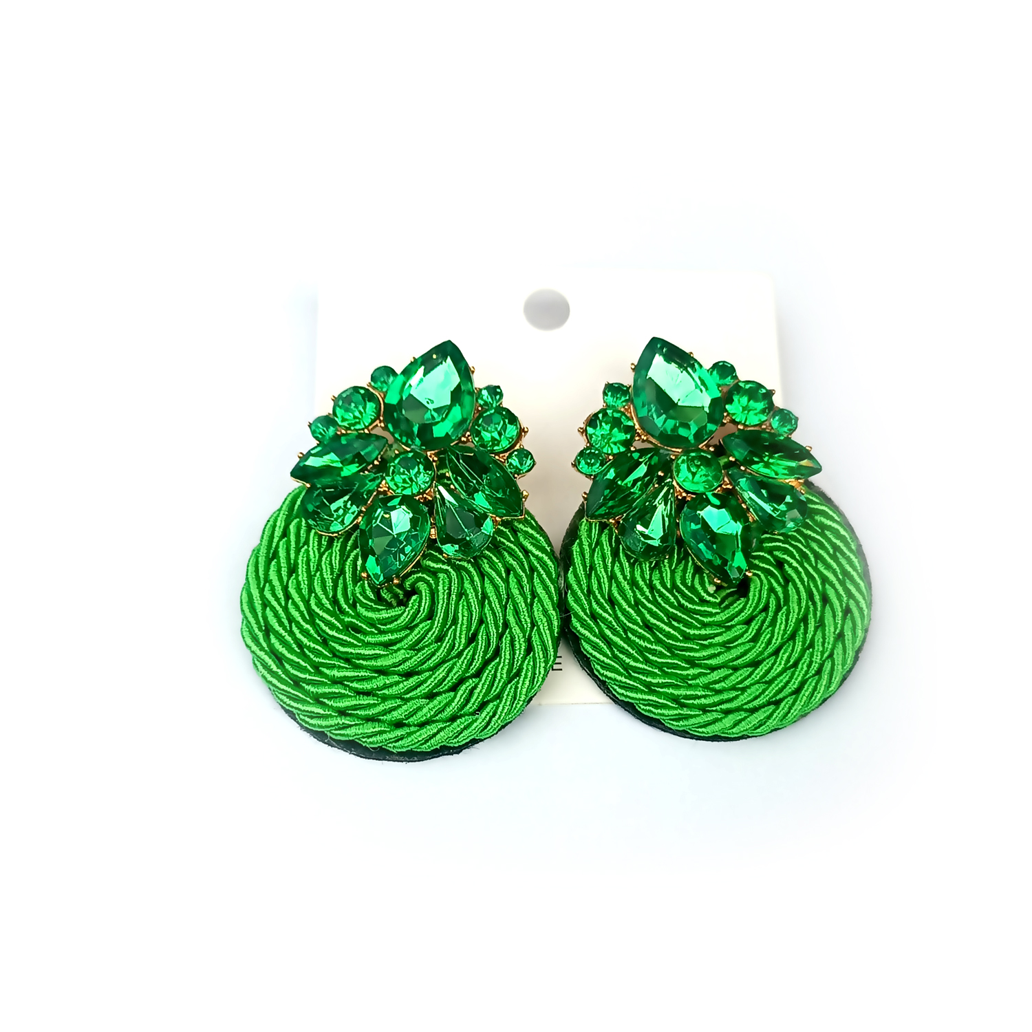 Rhinestones Stud Earrings - Image 3