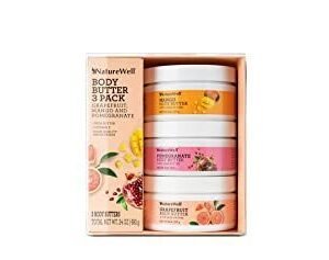 NATUREWELL BODY BUTTER 3 PACK (GRAPEFRUIT MANGO & POMEGRANATE)