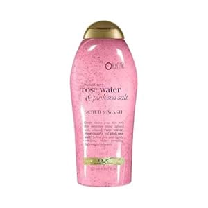 OGX PINK SEA SALT AND ROSE WATER BODY SCRUB 577ML