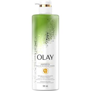 OLAY HEMPSEED OIL HYDRATING BODY WASH 20FL