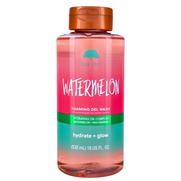 TREE HUT WATERMELON FOAMING GEL WASH HYDRATE AND GLOW 532ML