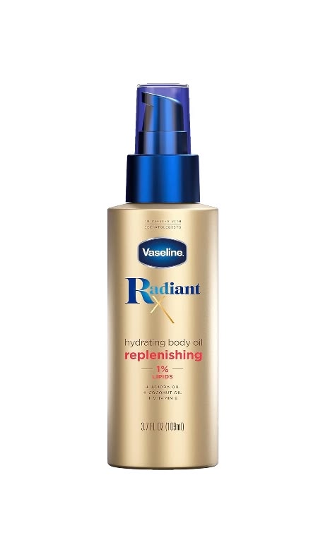 VASELINE RADIANT HYDRATING BODY OIL 3.7FL 0Z / 109ML