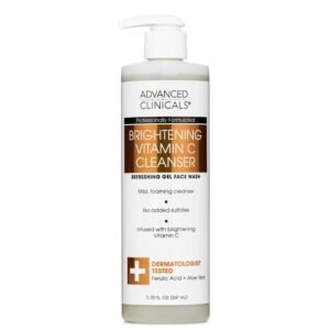 ADVANCED CLINICALS Brightening Vitamin C Cleanser 11.75 FL OZ 347ml