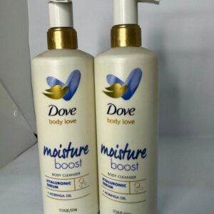 DOVE BODY LOVE MOISTURE BOOST BODY CLEANSER HYALURONIC SERUM 517ML