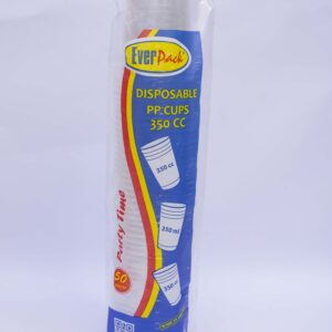 EVERPACK CUPS 250CC CLEAR 50 PCS