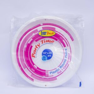 EVERPACK FLAT PLASTIC PLATE 10" X20