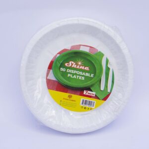 EVERPACK PLASTIC PLATES 7" (50 PACK)