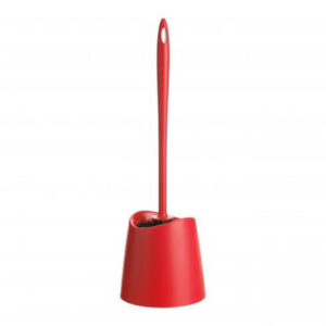 TOILET BRUSH DARK RED